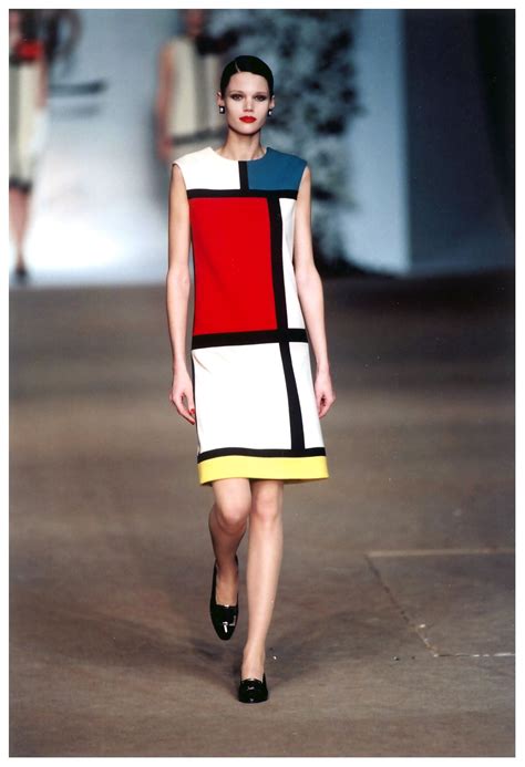 ysl dress mondrian|yves saint laurent mondrian collection.